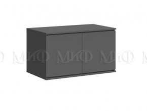 Антресоль к шкафу (900) Челси Графит в Новом Уренгое - novyj-urengoj.mebel-tymen.ru | фото
