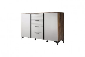 Брента Комод 4 ящика 2 двери Жемчуг в Новом Уренгое - novyj-urengoj.mebel-tymen.ru | фото