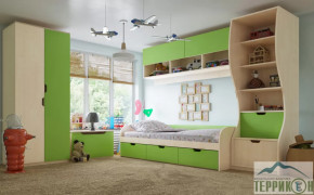 Детская "Киви", набор №1 в Новом Уренгое - novyj-urengoj.mebel-tymen.ru | фото