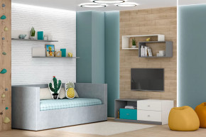 Детская Клео ОК-6, графит, миндаль, океан Диал в Новом Уренгое - novyj-urengoj.mebel-tymen.ru | фото