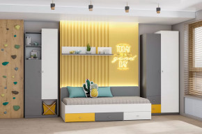 Детская Клео С-1, графит, миндаль, солнечный Диал в Новом Уренгое - novyj-urengoj.mebel-tymen.ru | фото