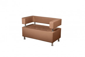 Диван 2-х местный Рейли (коричневый) в Новом Уренгое - novyj-urengoj.mebel-tymen.ru | фото