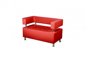 Диван 2-х местный Рейли (красный) в Новом Уренгое - novyj-urengoj.mebel-tymen.ru | фото