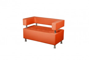 Диван 2-х местный Рейли (оранжевый) в Новом Уренгое - novyj-urengoj.mebel-tymen.ru | фото