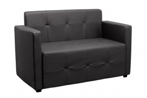 Диван 2-х местный Ситено (черный) в Новом Уренгое - novyj-urengoj.mebel-tymen.ru | фото