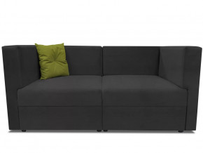 Диван модульный прямой Бергамо две секции Dream Grafit кат. 3 в Новом Уренгое - novyj-urengoj.mebel-tymen.ru | фото