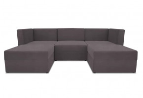 Диван модульный угловой Бергамо пять секций Dream Grey кат. 3 в Новом Уренгое - novyj-urengoj.mebel-tymen.ru | фото
