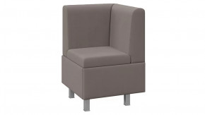 Диван угловой «Каир» Исп.2 Велюр Camaro 05 (мокко) в Новом Уренгое - novyj-urengoj.mebel-tymen.ru | фото