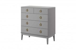 Фарго Комод 5 ящиков 890 Антрацит в Новом Уренгое - novyj-urengoj.mebel-tymen.ru | фото