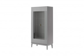 Фарго Шкаф витрина ШР-2 Антрацит в Новом Уренгое - novyj-urengoj.mebel-tymen.ru | фото