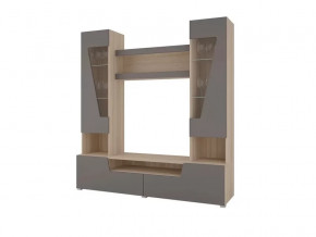 Гостиная Анталия 2 Сонома - Графит софт в Новом Уренгое - novyj-urengoj.mebel-tymen.ru | фото