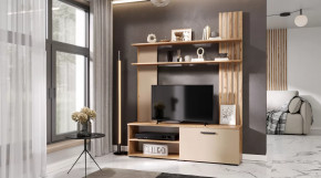 Гостиная Каролина Дуб Вотан/Кашемир в Новом Уренгое - novyj-urengoj.mebel-tymen.ru | фото