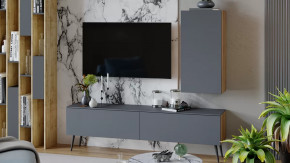 Гостиная «Порто» №3 Яблоня Беллуно, Графит софт в Новом Уренгое - novyj-urengoj.mebel-tymen.ru | фото