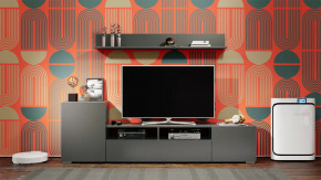 Гостиная «Сильвия» Серый в Новом Уренгое - novyj-urengoj.mebel-tymen.ru | фото