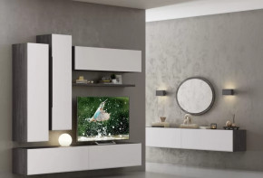 Гостиная Уна Лофт Композиция №8 в Новом Уренгое - novyj-urengoj.mebel-tymen.ru | фото