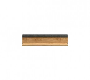 GRACE полка POL98 (Дуб наварра/Графит) в Новом Уренгое - novyj-urengoj.mebel-tymen.ru | фото