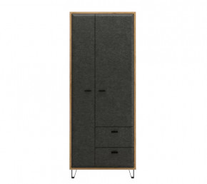 GRACE шкаф SZF2D2S (Дуб наварра/Графит) в Новом Уренгое - novyj-urengoj.mebel-tymen.ru | фото