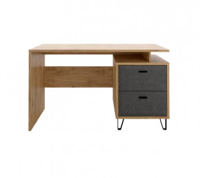 GRACE стол письменный BIU2S  (Дуб наварра/Графит) в Новом Уренгое - novyj-urengoj.mebel-tymen.ru | фото