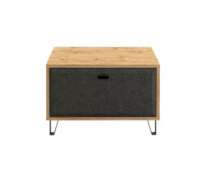 GRACE тумба KOM1K (Дуб наварра/Графит) в Новом Уренгое - novyj-urengoj.mebel-tymen.ru | фото