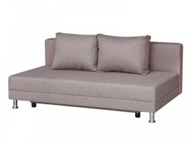 Диван Комфорт Лайт без подлокотников 2 подушки латте в Новом Уренгое - novyj-urengoj.mebel-tymen.ru | фото