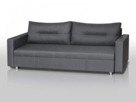 Диван Комфорт с прямыми подлокотниками графит в Новом Уренгое - novyj-urengoj.mebel-tymen.ru | фото