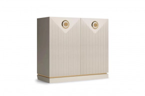 Комод 2-дверный "Капри" Сатин/Сатин в Новом Уренгое - novyj-urengoj.mebel-tymen.ru | фото