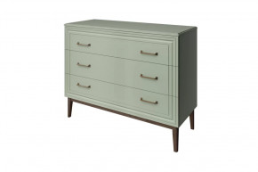 Комод 3 ящика Гориция Зелёный самшит в Новом Уренгое - novyj-urengoj.mebel-tymen.ru | фото