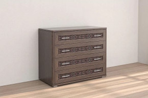 Комод Кэт-4 4 ящика Венге Диал в Новом Уренгое - novyj-urengoj.mebel-tymen.ru | фото