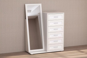 Комод Кэт-4, 6 ящиков с зеркалом Диал в Новом Уренгое - novyj-urengoj.mebel-tymen.ru | фото