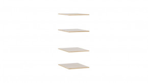 Комплект полок Яблоня Беллуно в Новом Уренгое - novyj-urengoj.mebel-tymen.ru | фото