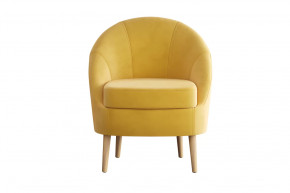 Кресло Комо Модель 005 Велюр Ультра Мустард в Новом Уренгое - novyj-urengoj.mebel-tymen.ru | фото