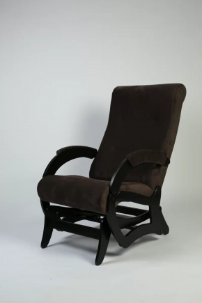 Кресло маятниковое Амелия,ткань шоколад в Новом Уренгое - novyj-urengoj.mebel-tymen.ru | фото