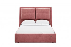 Кровать 1400 Эстер 311 Велюр Ультра коралл в Новом Уренгое - novyj-urengoj.mebel-tymen.ru | фото