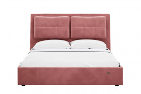 Кровать 1600 Эстер 311 Велюр Ультра коралл в Новом Уренгое - novyj-urengoj.mebel-tymen.ru | фото
