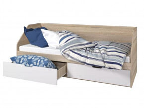 Кровать 800 2 ящика Анталия Белый в Новом Уренгое - novyj-urengoj.mebel-tymen.ru | фото