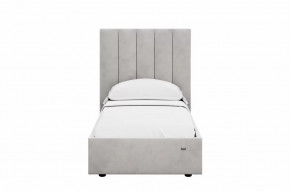 Кровать 900 Ингрид 312 Велюр Ультра Смог в Новом Уренгое - novyj-urengoj.mebel-tymen.ru | фото