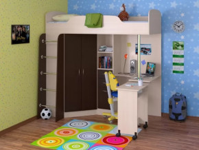 Кровать-чердак Теремок-1 в Новом Уренгое - novyj-urengoj.mebel-tymen.ru | фото