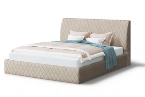 Кровать Хилтон, 2000*1200 мм, бежевый в Новом Уренгое - novyj-urengoj.mebel-tymen.ru | фото
