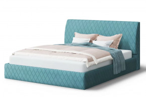 Кровать Хилтон, 2000*1200 мм, бирюзовый в Новом Уренгое - novyj-urengoj.mebel-tymen.ru | фото