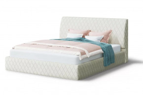 Кровать Хилтон, 2000*1200 мм, серо-белый в Новом Уренгое - novyj-urengoj.mebel-tymen.ru | фото