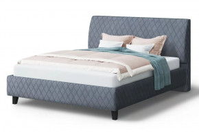 Кровать Хилтон, 2000*1400 мм, серый в Новом Уренгое - novyj-urengoj.mebel-tymen.ru | фото