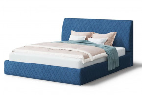 Кровать Хилтон, 2000*1400 мм, синий в Новом Уренгое - novyj-urengoj.mebel-tymen.ru | фото
