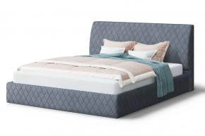 Кровать Хилтон, 2000*1600 мм, серый в Новом Уренгое - novyj-urengoj.mebel-tymen.ru | фото