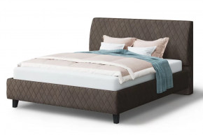 Кровать Хилтон, 2000*1800 мм, коричневый в Новом Уренгое - novyj-urengoj.mebel-tymen.ru | фото