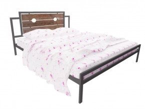 Кровать Инесса черная в Новом Уренгое - novyj-urengoj.mebel-tymen.ru | фото