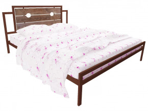 Кровать Инесса коричневая в Новом Уренгое - novyj-urengoj.mebel-tymen.ru | фото