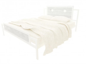Кровать Инесса Plus белая в Новом Уренгое - novyj-urengoj.mebel-tymen.ru | фото