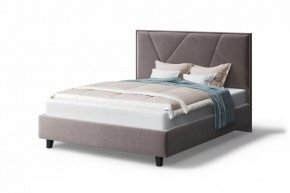 Кровать Ингрид, 1200*2000 мм, на опорах, кофе в Новом Уренгое - novyj-urengoj.mebel-tymen.ru | фото