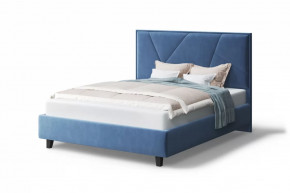 Кровать Ингрид, 1200*2000 мм, на опорах, синий в Новом Уренгое - novyj-urengoj.mebel-tymen.ru | фото