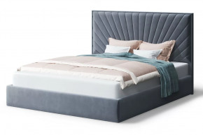 Кровать Леона, 2000*1200 мм, серый в Новом Уренгое - novyj-urengoj.mebel-tymen.ru | фото